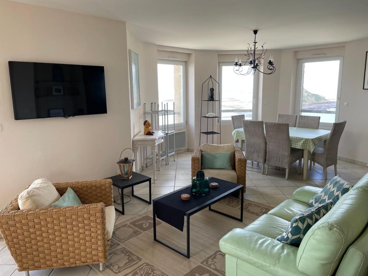 La Vigie Apartment Pleneuf-Val-Andre Bagian luar foto